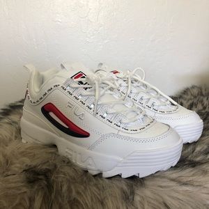 Fila Disruptor II 2 White/Navy/Red